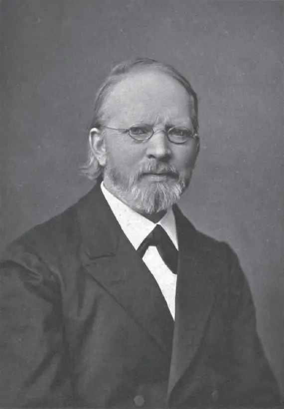 Porträt von Hermann Hüffer (photographer: AnonymousUnknown authorprinter: Hel. u. impr. Meisenbach, Riffarth & Co., Berlin)